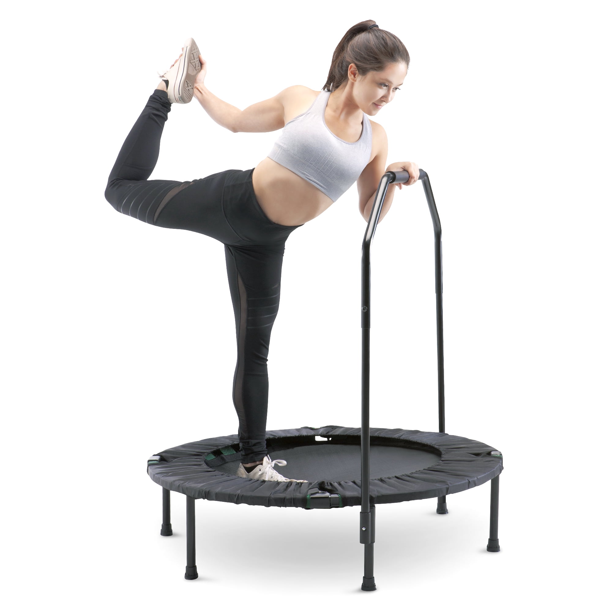 Free Shipping Marcy 40 Inch Trampoline Cardio Trainer with Handrail ASG 40 Walmart
