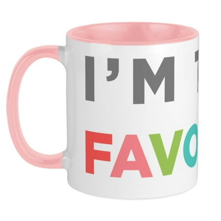 

CafePress - IM THE FAVORITE Mug - Ceramic Coffee Tea Novelty Mug Cup 11 oz