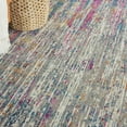 thumbnail image 4 of 8â€™ x 10â€™ Ivory Abstract Striations Area Rug, 4 of 7