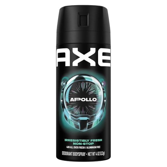 Axe Deodorant Body Spray, Apollo - 4 Oz