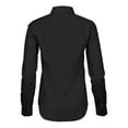 thumbnail image 2 of Tee Jays Womens Stretch Luxury Long Sleeve Poplin Shirt, 2 of 3
