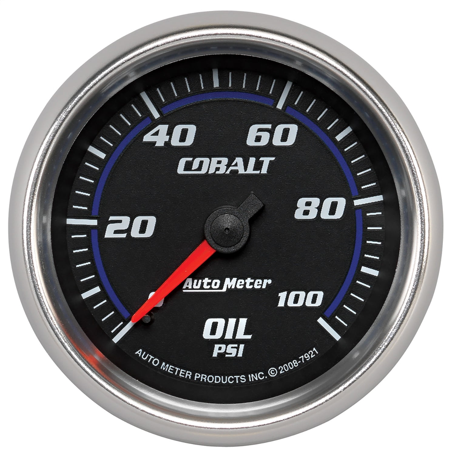 Autometer 7921 Cobalt Mechanical Oil Pressure Gauge