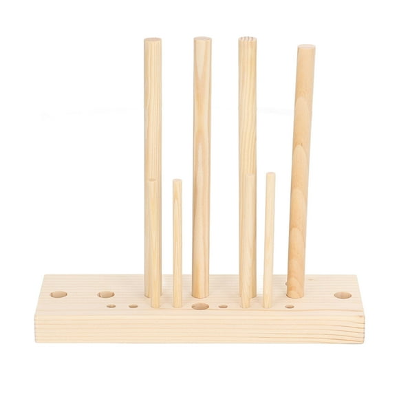 Ribbon Bow Maker, Oak Adjustable Pin Durable Portable Sturdy Bow Maker For Bow Making