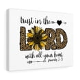 thumbnail image 5 of Scripture Walls Proverbs 3:5 Trust In The Lord Leopard Bible Verse Canvas Christian Wall Art Ready to Hang Unframed, 5 of 16