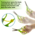 thumbnail image 2 of BAZIC 5" Blunt Tip School Scissors w/ Name Tag, Stainless Steel, 6-Pack, 2 of 7