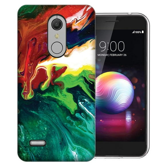 MUNDAZE LG Stylo 5 Colorful Paint 1 Design Phone Case Cover