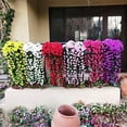 thumbnail image 3 of Vivid Artificial Hanging Orchid Bunch, 2 Pack Artificial Long Hanging Bush Flowers Strings, Fake Silk Orchid Bunch for Holiday Wedding Home Party Decor, 3 of 11