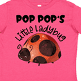 thumbnail image 4 of Inktastic Pop Pop's Little Ladybug Boys or Girls Toddler T-Shirt, 4 of 5