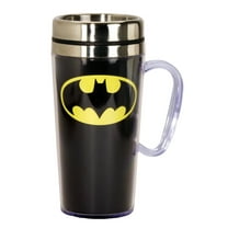 Batman Insulated Travel Mug/Cup, 15 oz, Black