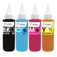 thumbnail image 1 of Pack 4 Tintas Comestible 100 ml Para Impresoras Epson Victorynk COMPATIBLE DE TINTA, 1 of 2