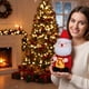 thumbnail image 4 of Peluche de Papá Noel, Decoración Navideña, Regalo | Papá Noel de Tela Roja de 25 Cm | Relleno de Algodón Suave | Decoración y Regalo Navideño | Peso: 0,12 Kg, 4 of 6