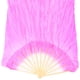 thumbnail image 1 of Abanico de seda alargado para danza del vientre, abanico de seda Yangko largo, accesorio de seda para danza, 1 of 7