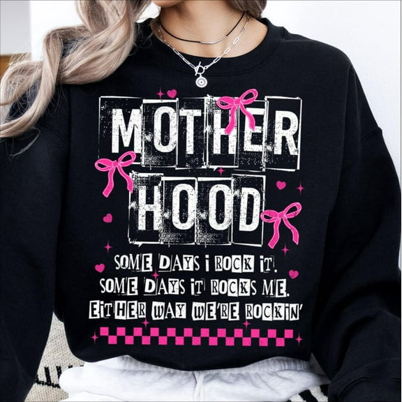 The Mama Tour Sweatshirt, Retro Motherhood Shirt, Mother’s Day Gift for Mom Sweatshirt, Mama Life Coquette Shirt