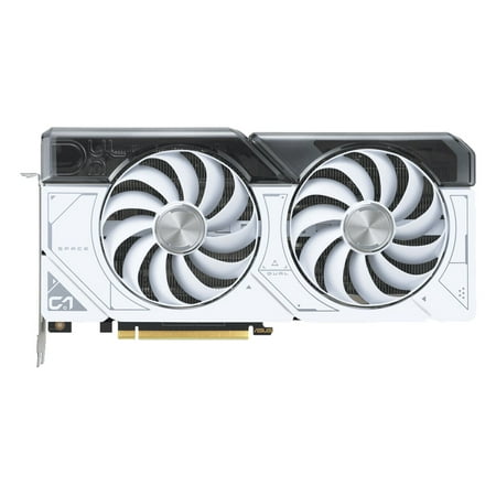 ASUS Dual GeForce RTX 4070 White Edition 12GB GDDR6X (PCIe 4.0, 12GB GDDR6X, DLSS 3, HDMI 2.1, DisplayPort 1.4a, 2.56-slot design, Axial-tech fan design, 0dB technology) DUAL-RTX4070-12G-WHITE