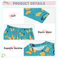 thumbnail image 4 of Dailycode Cotton Pajama Set Snug Fit Long Sleeve Top and Pants for 18M-8Y Vibrant Cartoon Butterflies, 4 of 7