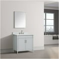 thumbnail image 3 of Avanity BRISTOL-V36-NB Bristol 36" Single Free Standing Vanity Cabinet Only - Blue, 3 of 7