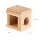 thumbnail image 5 of Casa de hámster para mascotas,Casa de madera para hámster,Jaula de hábitat para hámster,Nido de hámster,Juguete de jaula de hámster,Nido de ardilla,Cabaña de madera para animales, 5 of 7