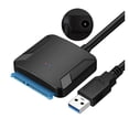 thumbnail image 2 of Sata 3 to USB3.0 15PIN Hard Drive Adapter Connector Cable Compatible The with 2.5 Inch HDD and SSD USB to Sata Converter Cable, 2 of 2