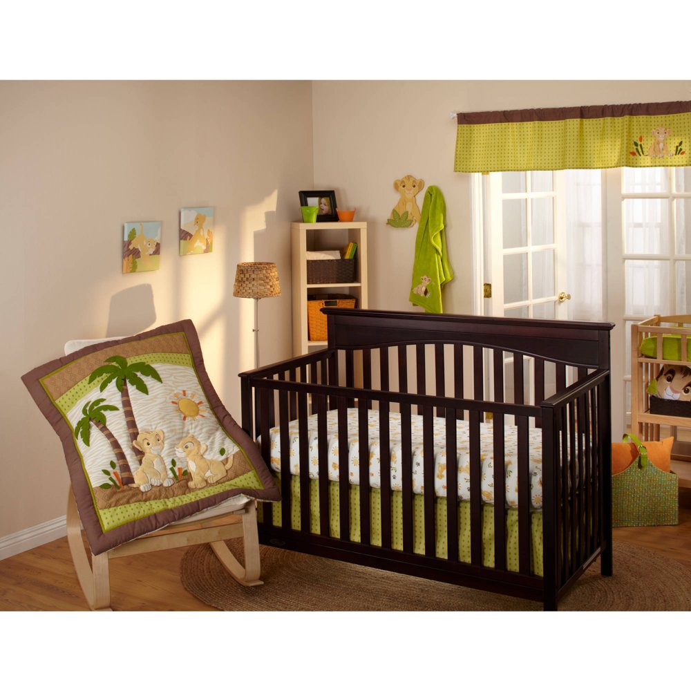 Disney Baby Bedding Lion King Wild About You 4Piece Deluxe Crib