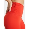 thumbnail image 4 of Avia Women's Side Ruched Color Capri, Sizes XS-XXXL, 4 of 5
