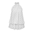 thumbnail image 7 of TaTaai Womens Casual Halter Dress Backless Sheer Mesh Detail Solid Color A Line Sleeveless Flowy Midi Dress Soft Comfortable for Summer Daily Party Gift, 7 of 7