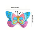 thumbnail image 3 of Partheme 3D Butterfly Shaped Throw Pillow Decorative Animal Accent Cushion Stuffed Plush for Bed Sofa Couch Bedroom Living Room , D, 3 of 6