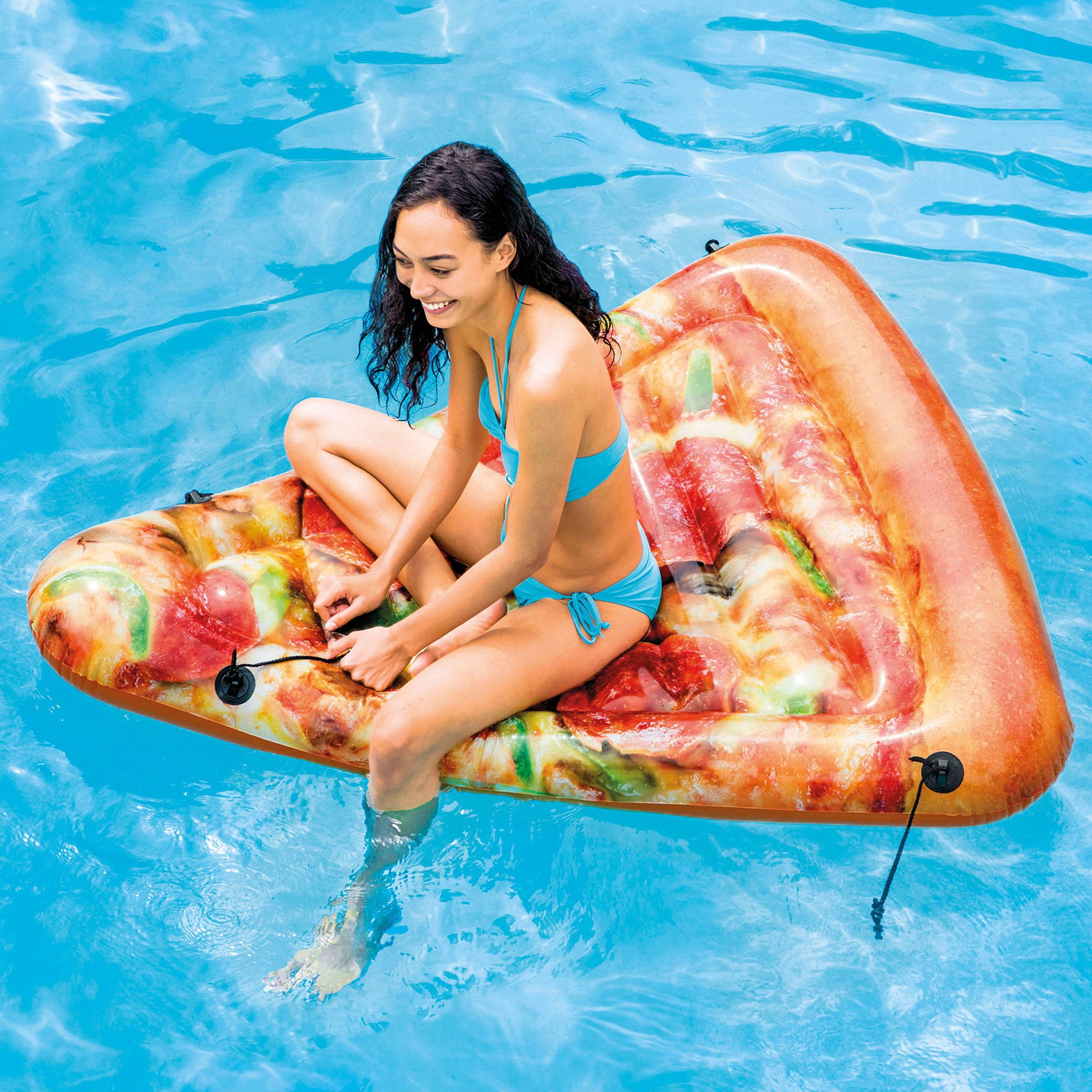 69" x 57" Intex Inflatable Pizza Slice Pool Mat