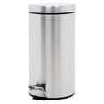 thumbnail image 1 of Bote De Basura 30 Litros Acero Inoxidable Con Pedal y Tapa Color Metálico Para Cocina Oficina ColorHome gris, 1 of 7