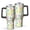 Pioneer Flower Floral-1, variant on 40oz Pioneer Flower Floral Print Pattern Insulated Tumbler with Handle, BPA-Free Leak Proof Lid and Straws, Double Wall Vacuum, Hot 12h/Cold 34h