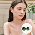 thumbnail image 7 of Midir&Etain Birthstone Stud Earrings 925 Sterling Silver Small Earrings Hypoallergenic Birthstone Jewelry Valentine's Mothers Day Birthday Gifts for Women, 7 of 7