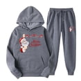 thumbnail image 1 of TIMIFIS Survêtement pour Hommes 2 Pcs à Capuche Ensemble de Sport Décontracté pour Course Jogging - Automne, 1 of 7