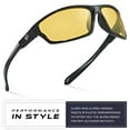 thumbnail image 7 of Polarized Wrap Around Sports Sunglasses for Men Women Driving Fishing Running Cycling Sun Glasses, 7 of 7