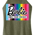 thumbnail image 3 of Barbie Pride - Own Your Unique - Juniors High Neck Tank Top, 3 of 5