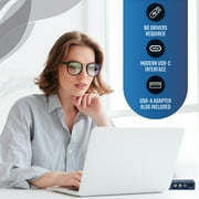 ClearClick Video to USB 1080P USB Audio Video Capture & Live Streaming Device - Input 4K HDMI, AV, RCA, S-Video (VCR, VHS, Camcorder, Video8, Hi8, DVD, Gaming Systems) - USB-C Plug & Play