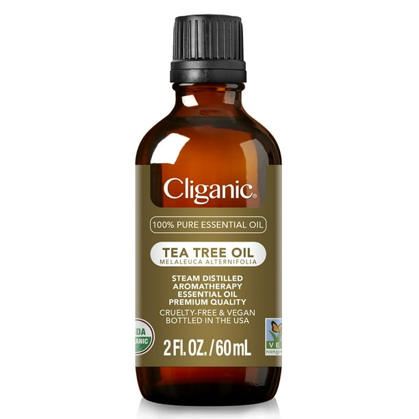 Aceites Esenciales Cliganic Organic Tea Tree 60 ml