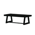 thumbnail image 3 of Plank+Beam Farmhouse Coffee Table, 54" Solid Wood Tables for Living Room, Rectangular Center Table, 3 of 10