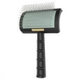 thumbnail image 2 of Large Firm Slicker Brush for Dogs Goldendoodles - Extra Long Pin Slicker Brush for Large Dog Pet Grooming Wire Brush and Deshedding - Removes Long and loose Hair - Undercoat - 25mm, 2 of 9