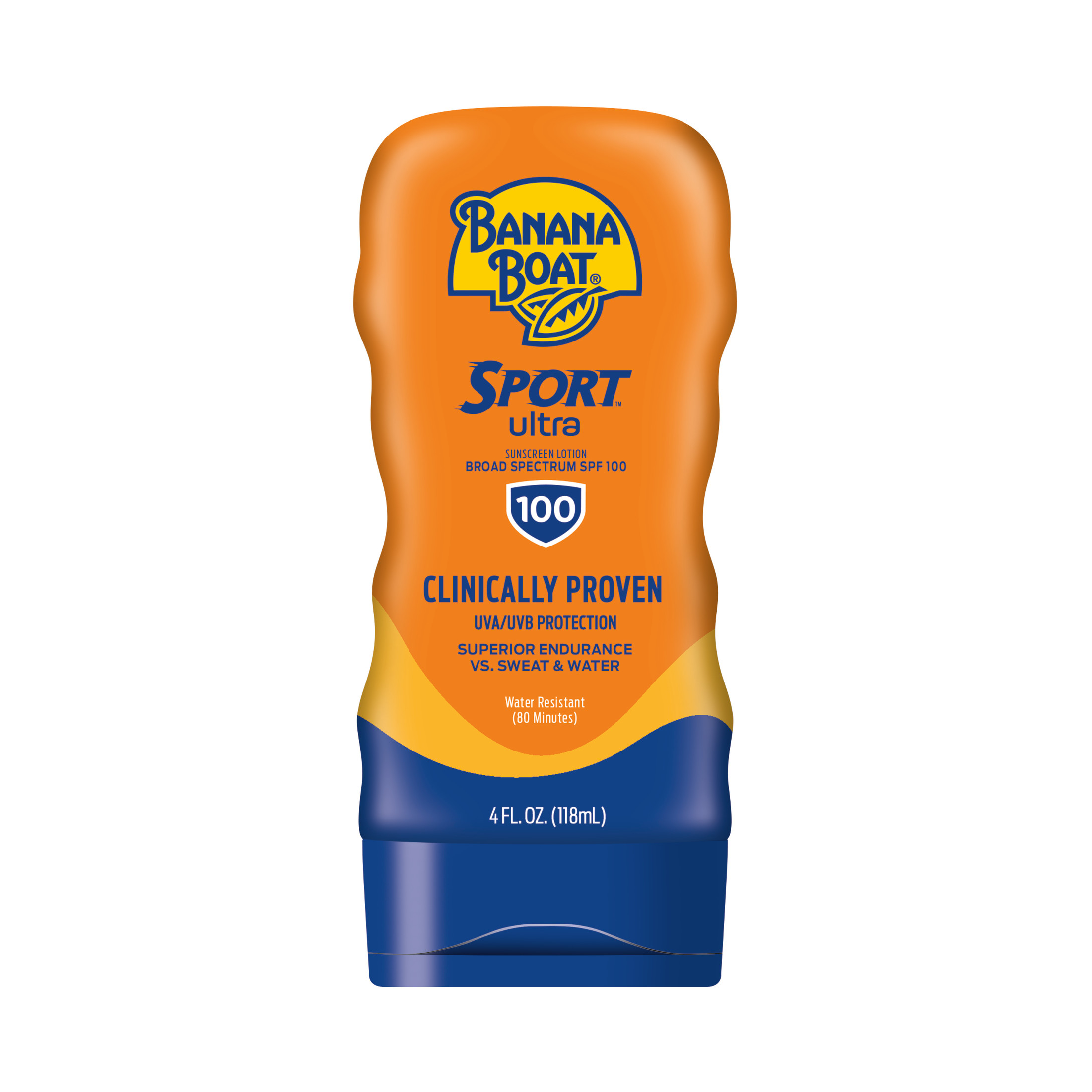 Banana Boat Sport Ultra 100 SPF Sunscreen Lotion, 4oz, Water Resistant (80 Minutes) Adult Sun Block - image 2 of 9