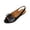 A-Black, variant on Flats for Women Open Toe Slingback Slip-On Ballet Flats Work Office Dress Shoes Comfort Walking, Size 5.5