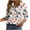 B-Orange, variant on felwors Womens Button Down Shirt Long Sleeve Blouse Business Work Tops Dressy Casual Floral Printed Outfits (Pink, XL)