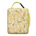 thumbnail image 5 of Lunchbox Tote with Daisy Flower Pattern, Reusable and Insulated for Women Men Students and School Use, 5 of 6