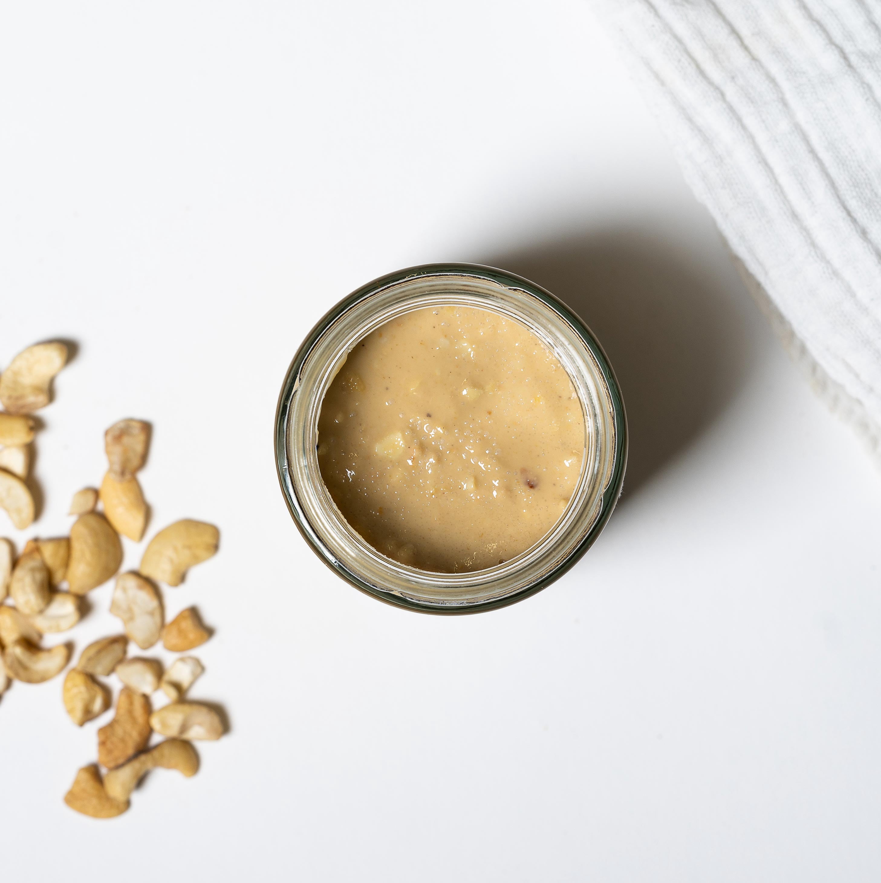 Nutural World - Crunchy Cashew Butter 35 oz (1kg) - Great Taste Award Winner - Pure 100% Single Ingredient