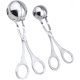 thumbnail image 1 of Fabricante de bolas de cuchara para albóndigas YONGSHENG pinzas de Acero inoxidable 2 piezas, 1 of 5
