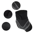 thumbnail image 3 of Unique Bargains 1pc Women Portable Adjustable Left Foot Ankle Support Brace for Sports Large Black Gray Composite Neoprene Fabric, 3 of 4