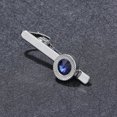 thumbnail image 2 of WORGEOUS 6 Pcs  Mens Tie Clip Fashion Necktie Bar Alloy Durable Silver Crystal Men's Tie Clip(T1005+T1008), 2 of 8