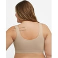 thumbnail image 3 of Hanes Just My Size Women's Pure Comfort Seamless Bralette Plus Size MJ1263, 3 of 6