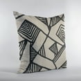 thumbnail image 3 of Plutus Black, Beige Architecture Geometric Luxury Throw Pillow-Size:20" x 26", 3 of 9