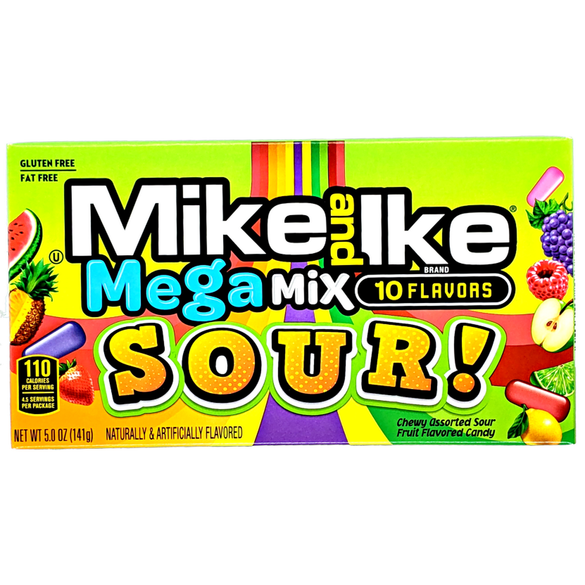 Mike and Ike Mega Mix Sour Theatre Box 120g - Walmart.ca
