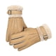 thumbnail image 2 of Guantes de piel de oveja fuertes para hombre, manoplas M2pcs caqui, 2 of 5