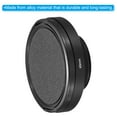 thumbnail image 4 of Unique Bargains 49mm Lens Hood, Wide Angle Matte Surface Hood with Cap and Cleaning Cloth for Camera Lens, Black, 4 of 7